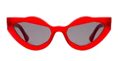 Kuboraum Mask Y8 - Red Sunglasses