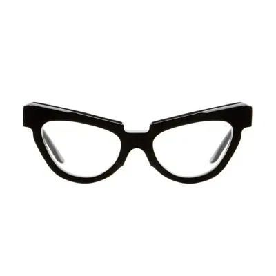 Kuboraum Maske K39 Bs Black Shine Glasses In Nero