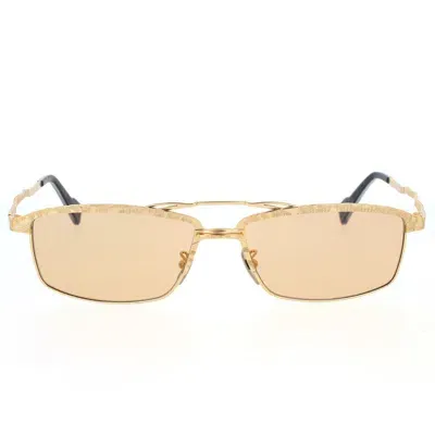 Kuboraum Sunglasses In Gold