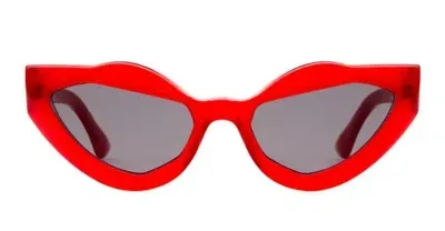 Kuboraum Sunglasses In Red