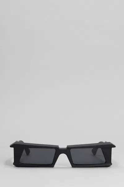 Kuboraum X21 Sunglasses In Black Acetate