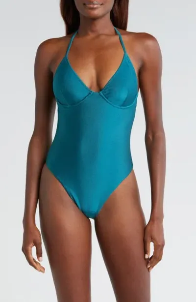 Kulani Kinis Underwire One-piece Swimsuit In Cenote