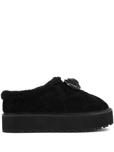 Kurt Geiger 40mm Chelsea Slippers In Black