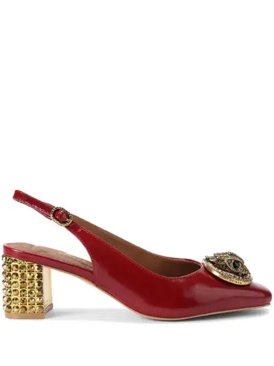 Kurt Geiger 60mm Chelsea Slingback Pumps In Red