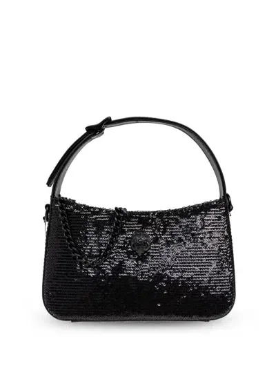 Kurt Geiger Bond Mini Tote Bag In Black