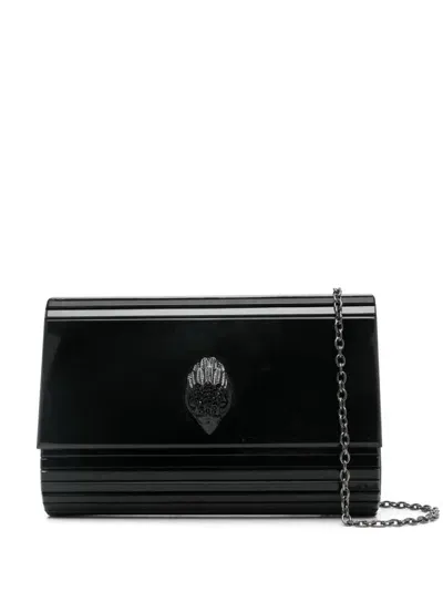 Kurt Geiger Party Eagle Clutch Bag In Black