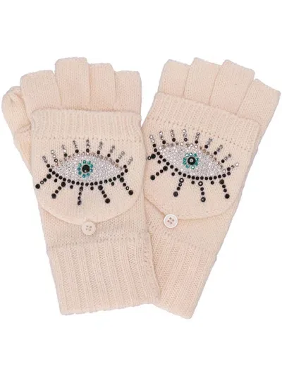 Kurt Geiger Evil Eye Gloves In 中性色