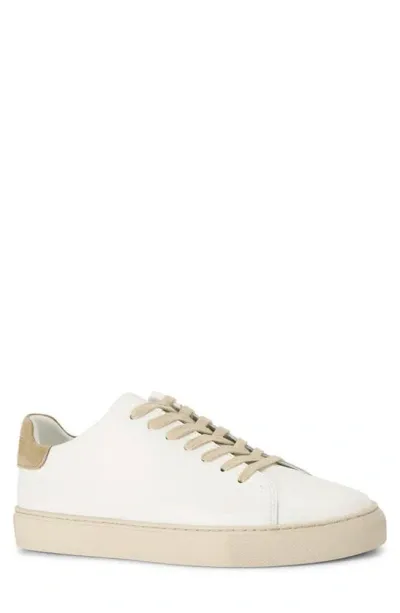 Kurt Geiger Leather Lennon Sneakers In Open Beige