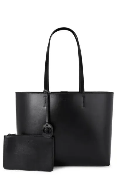 Kurt Geiger London Chelsea Leather Shopper Bag In Black