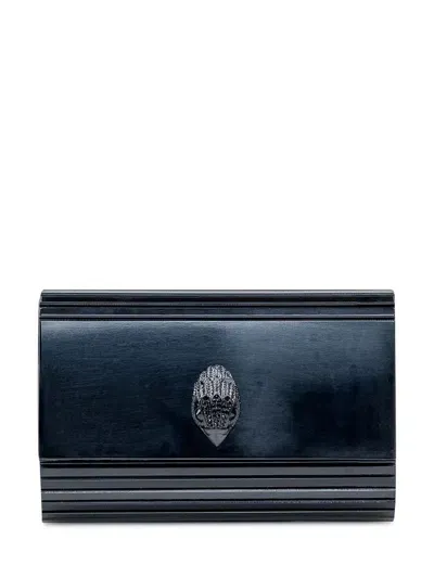 Kurt Geiger London Eagle Party Clutch Bag In Black