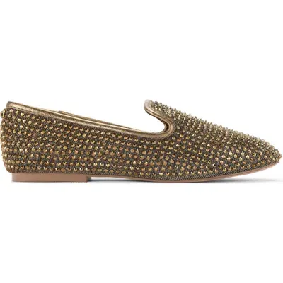 Kurt Geiger London Kensington Loafer In Gold