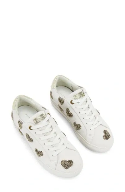 Kurt Geiger London Lane Love Sneaker In Beige