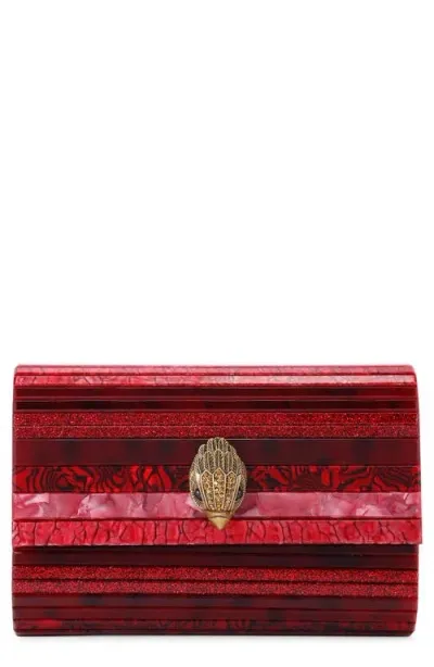 Kurt Geiger London Party Eagle Clutch In Red