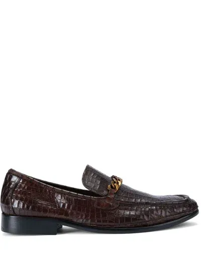 Kurt Geiger Luca Loafers In Brown