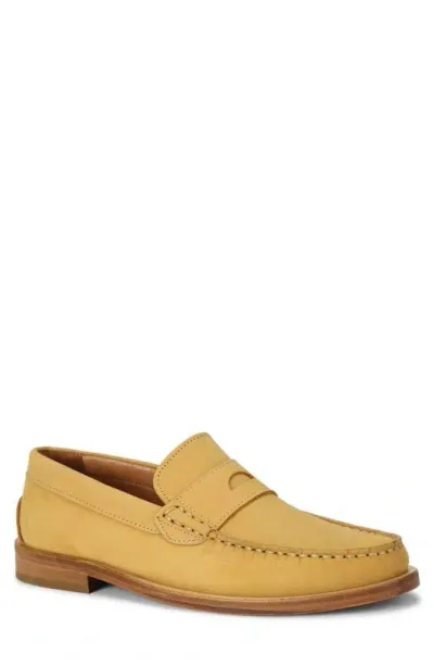 Kurt Geiger Luis Penny Loafer In Dark Yellow