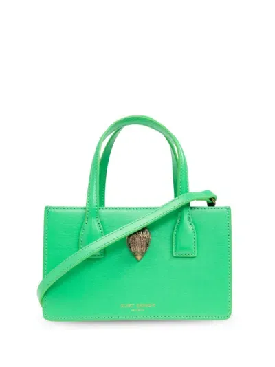 Kurt Geiger Mini Bond Tote Bag In Green