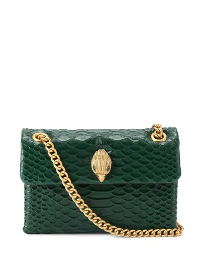 Kurt Geiger Mini Kensington Crossbody Bag In Dark Green