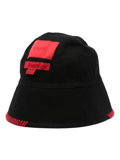 Kusikohc Red Label  Bucket Hat In Black