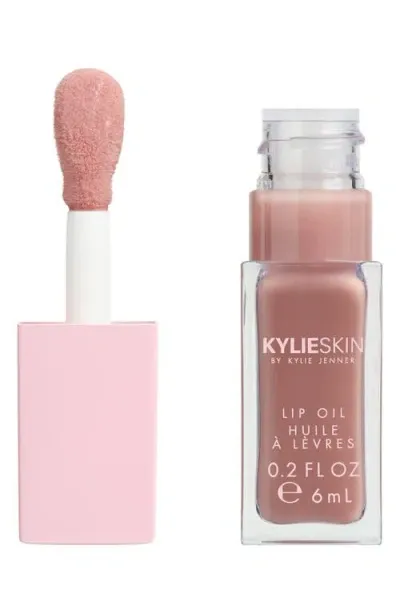 Kylie Cosmetics Lip Oil In Creme Brulee