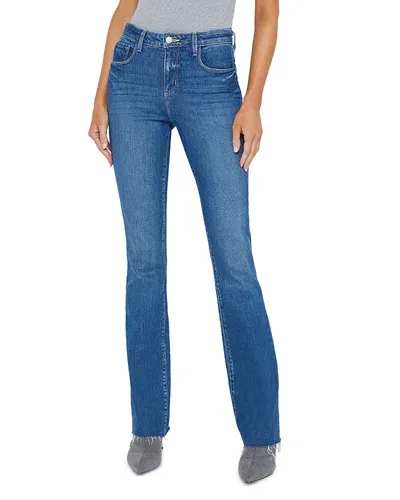 L Agence L'agence Ruth High Rise Straight Jeans In Stockton