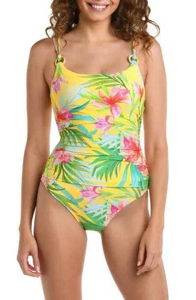 La Blanca Calypso One-piece Swimsuit In Multi