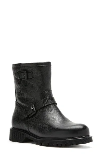 La Canadienne Hanna Waterproof Bootie In Black Leather