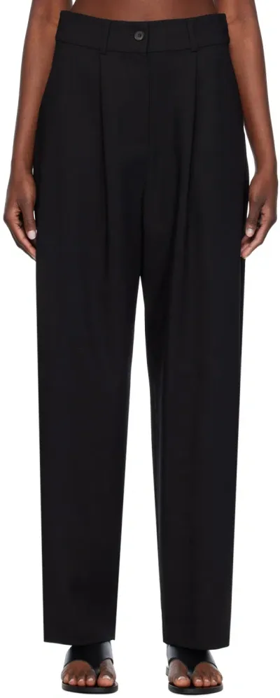 La Collection Black Sada Trousers