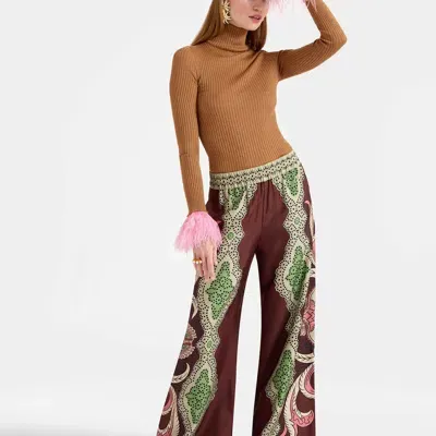 La Doublej Palazzo Pants In Portal Placèe