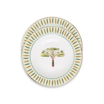 La Doublej Soup Plates Set Of 2 In Eden