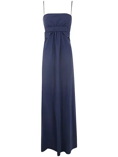 La Petite Robe Chiara Boni Alga Brassiere Dress In Blue