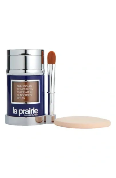 La Prairie Skin Caviar Concealer Foundation Sunscreen Spf 15 In Nutmeg