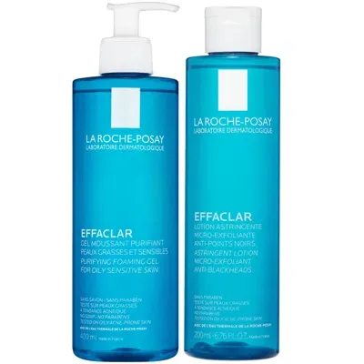 La Roche-posay Blemish Prone Skin Cleansing Duo In White