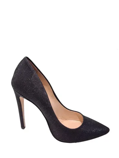 La Rose Lurex Heels Pumps In Black