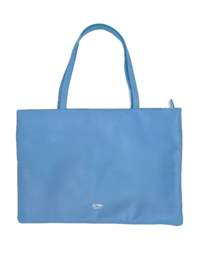 La Rose Tote Bag Azzurro In Blue