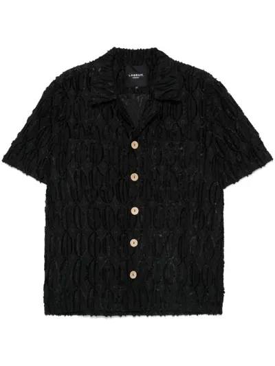 Labrum London Textured Shirt In Black