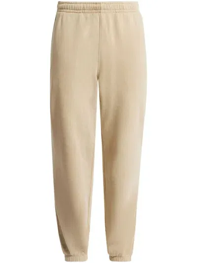 Lacoste Cotton Track Pants In Neutrals