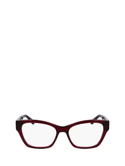 Lacoste Eyeglasses In Dark Red