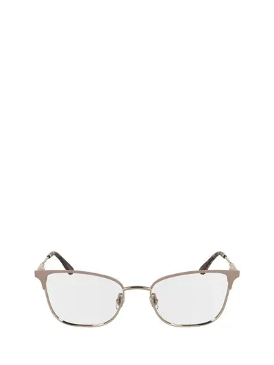 Lacoste Eyeglasses In Nude / Rose Gold