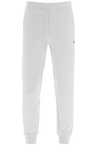 Lacoste Jogger Pant With Logo In Grey