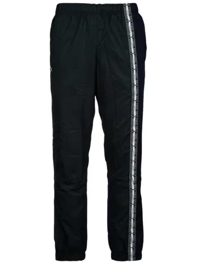 Lacoste Logo-print Track Pants In Black