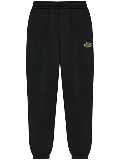 Lacoste Logo Sweatpants In Black