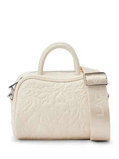 Lacoste Lora Tote Bag In White