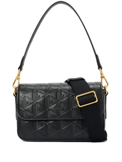 Lacoste Maheki Shoulder Bag In Black