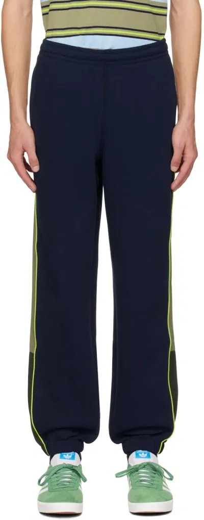 Lacoste Navy Regular-fit Sweatpants In Ibg