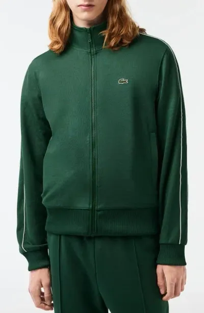 Lacoste Regular Fit Track Jacket In Vert