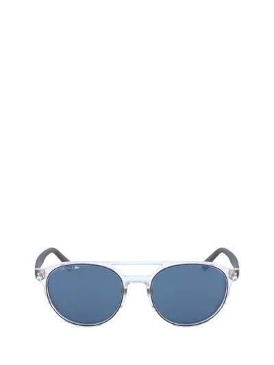 Lacoste Sunglasses In Crystal / Navy