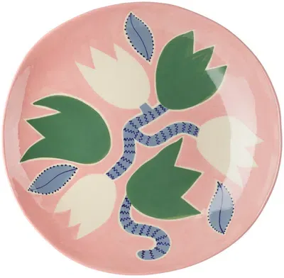 Laetitia Rouget Pink Tulip Fruit Platter