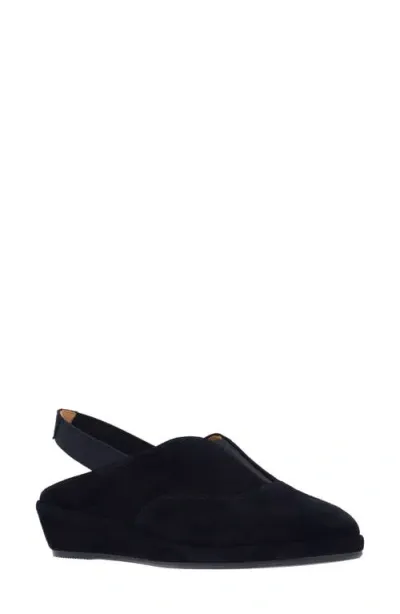 L'amour Des Pieds Burnell Wedge Slingback Pump In Black