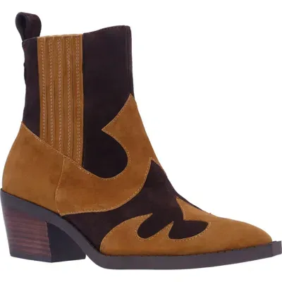 L'amour Des Pieds Veona Chelsea Boot In Coffee/chocolate