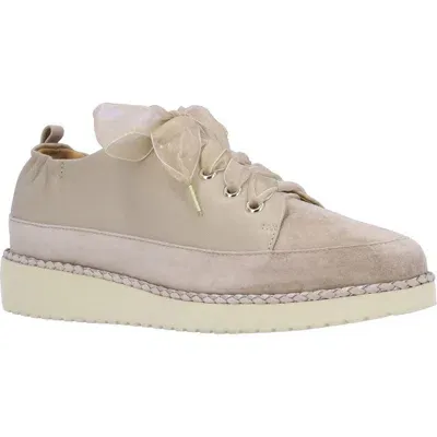 L'amour Des Pieds Zaina Platform Sneaker In Platino